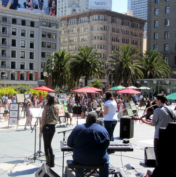 NEW LIFE CHRISTIAN CHURCH FROM HAYWARD AT UNION SQUARE JULY 5