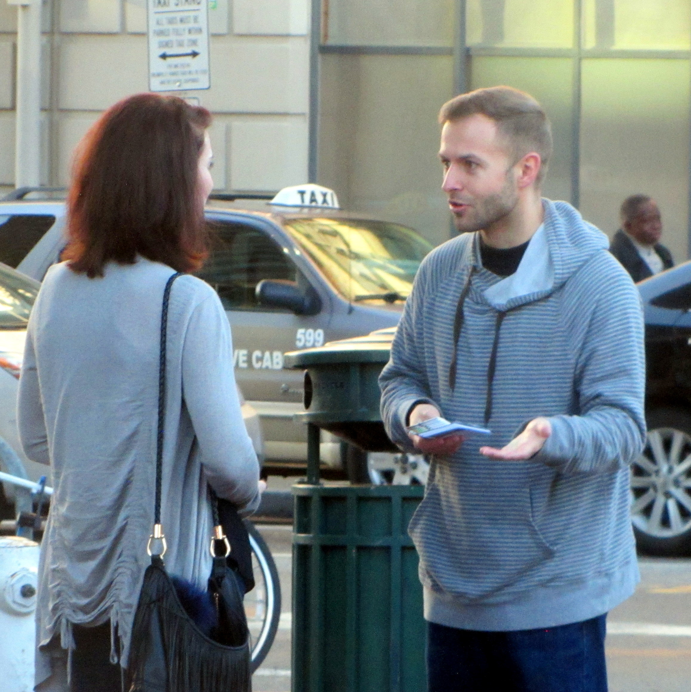 CAL WITNESSES TO WOMAN IN BERKELEY. 