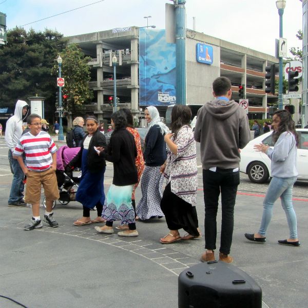 JACOB WITNESSES TO MUSLIMS AT WHARF.