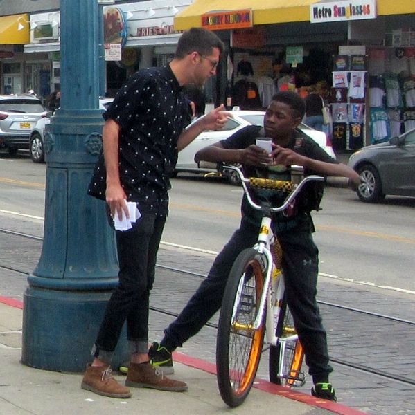 JACOB WITNESSES TO BOY AT WHARF.