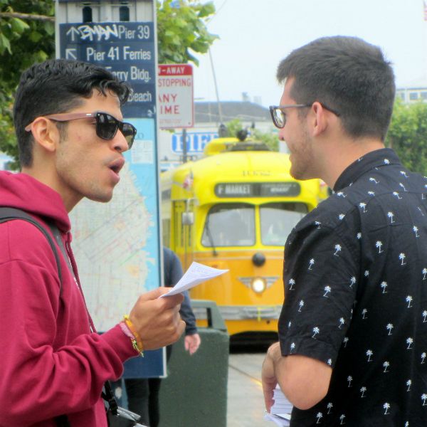 JACOB WITNESSES AT FISHERMAN'S WHARF