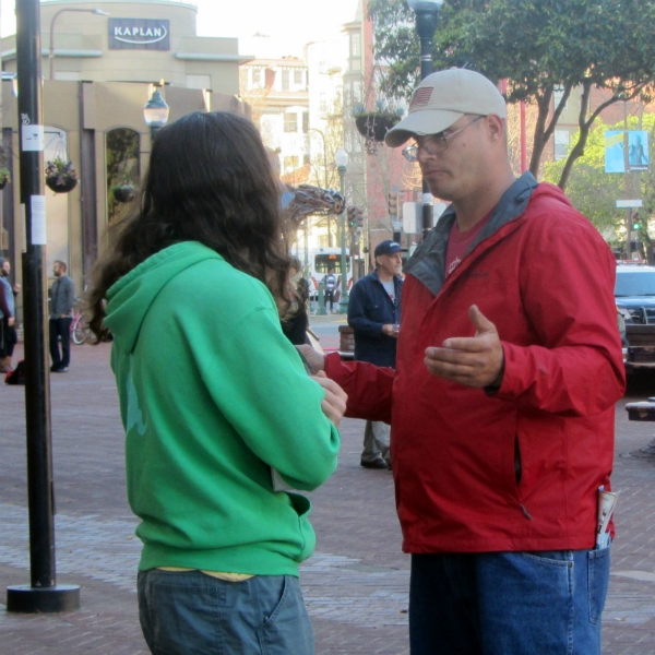 SEAN WITNESSES IN BERKELEY.