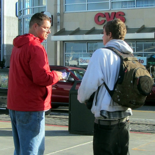 SEAN WITNESSES TO YOUNG MAN AT WHARF. 