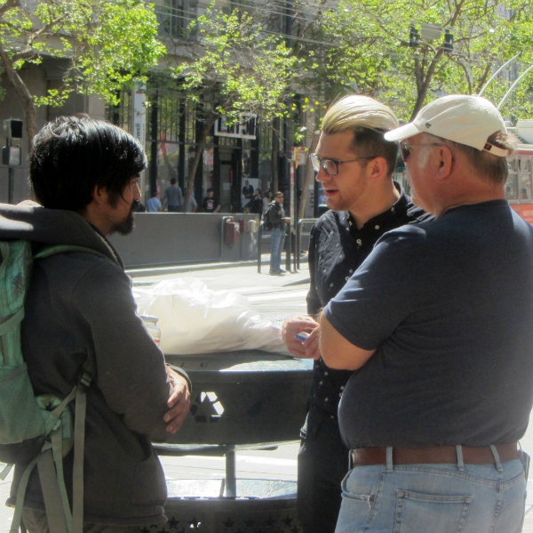 JACOB AND STEVE WITNESS AT 5TH AND MARKET