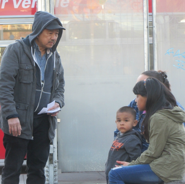 BERNIE WITNESSES AT 24TH AND MISSION