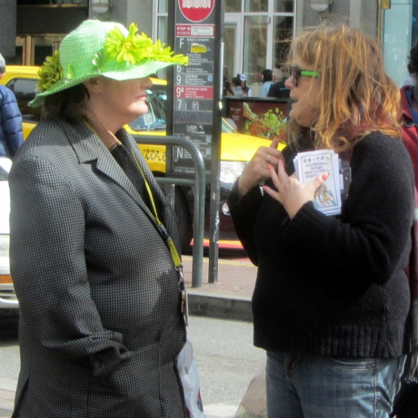 MARY WITNESSES AT 5TH AND MARKET ST