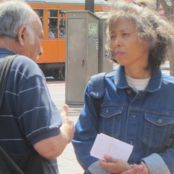 MAY WITNESSES AT UN PLAZA