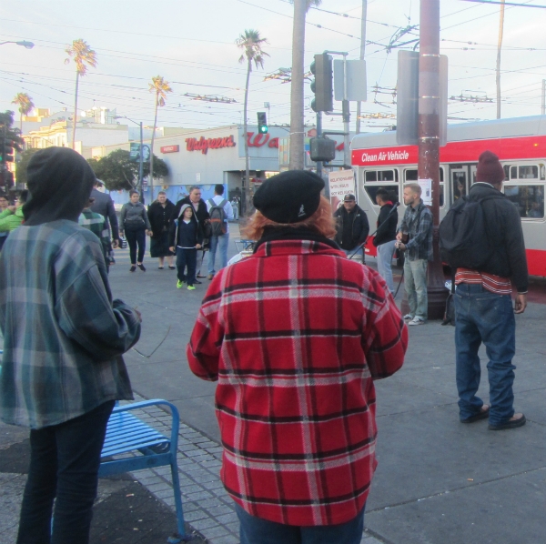 CAL SINGS AT 16TH AND MISSION