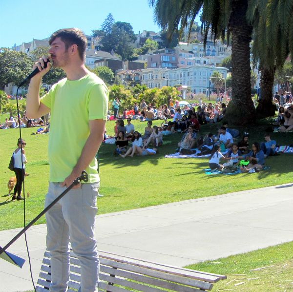 DANIEL PREACHES AT DOLORES PARK