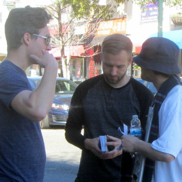 MATT AND CAL WITNESS IN BERKELEY.